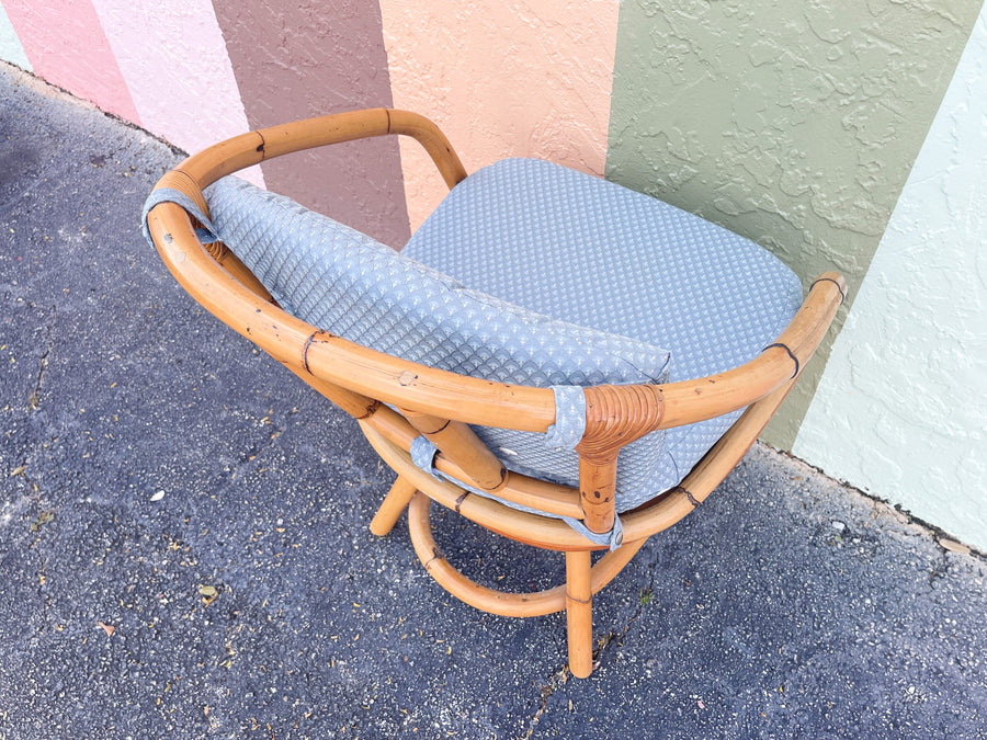 Pair of Cute Old Florida Swivel Chairs
