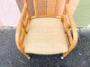 Rattan and Cane Desk Chair