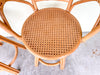 Pair of Rattan and Cane Bar Stools