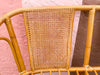 Rattan and Cane Bench