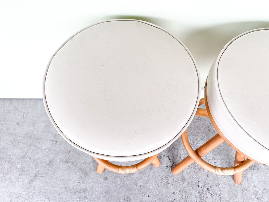 Pair of Old Florida Counter Stools