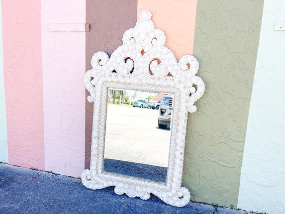 Modern Shell Mirror