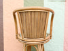 Set of Three Cute Rattan Bar Stools