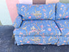 Cornflower Blue Upholstered Sofa
