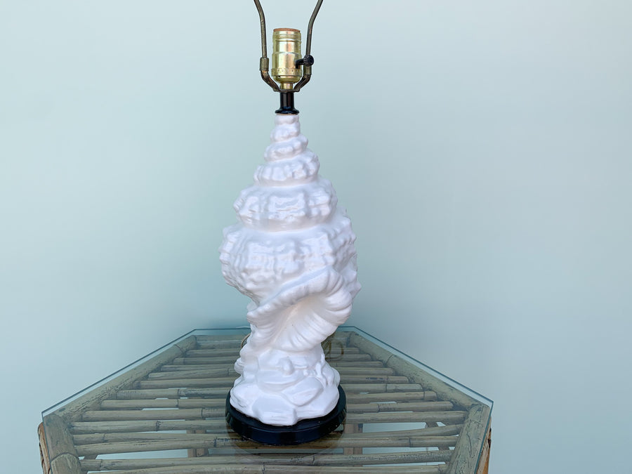 Palm Beach Conch Shell Lamp