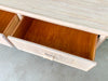 White Washed Split Bamboo Chest