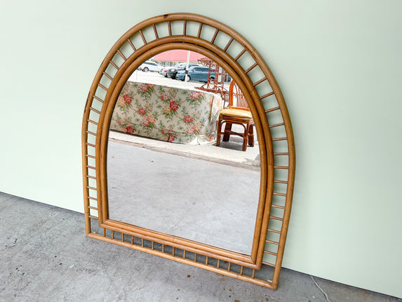 Island Chic Rattan Mirror