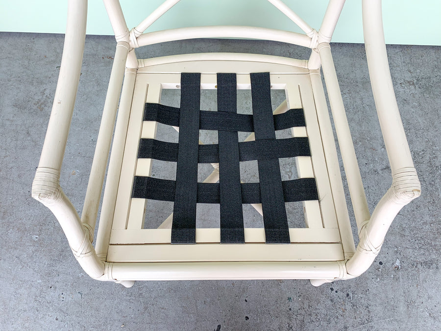 Pair of Rattan McGuire Lounge Chairs