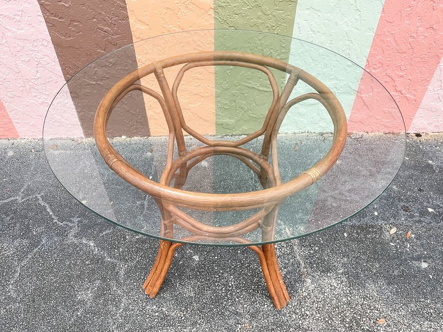 Coastal Rattan Table and Chairs