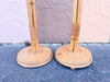 Pair of Old Florida Bamboo Floor Lamps