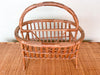 Coastal Rattan Magazine Rack