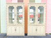 Pair of Faux Bamboo Thomasville Cabinets