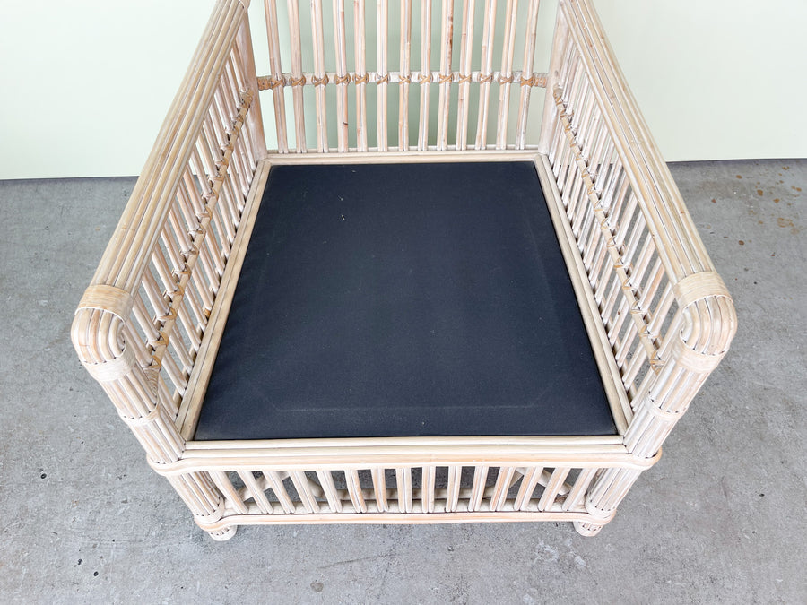 Palecek Rattan Lounge Chair