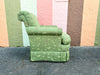 Pair of Green Butterfly Upholstered Chairs