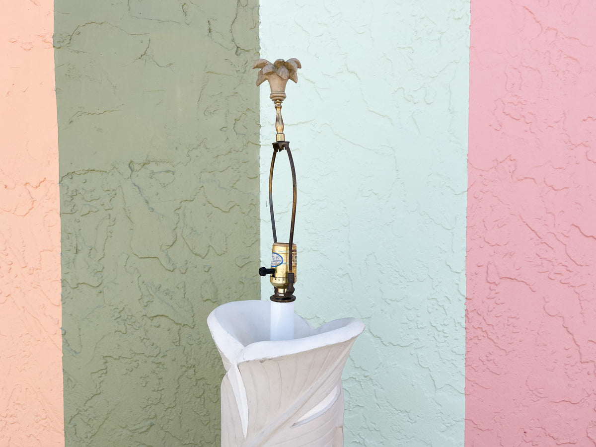 Palm Frond Floor Lamp
