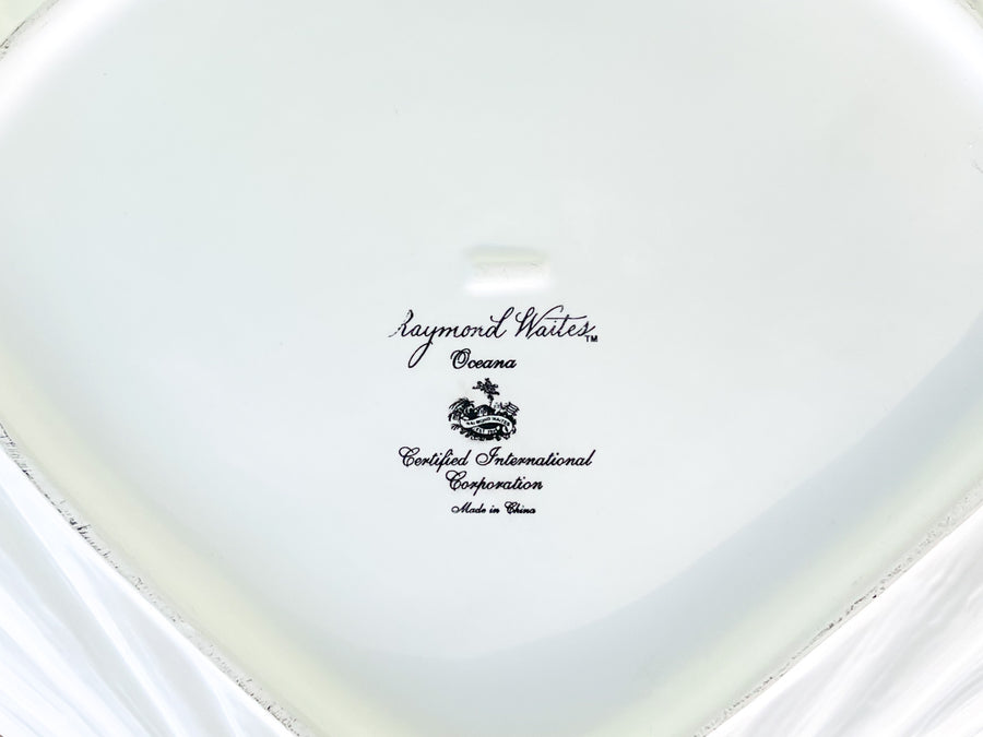 Pair of Oceana Clam Shell Platters