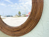 Petite Island Chic Round Rattan Mirror