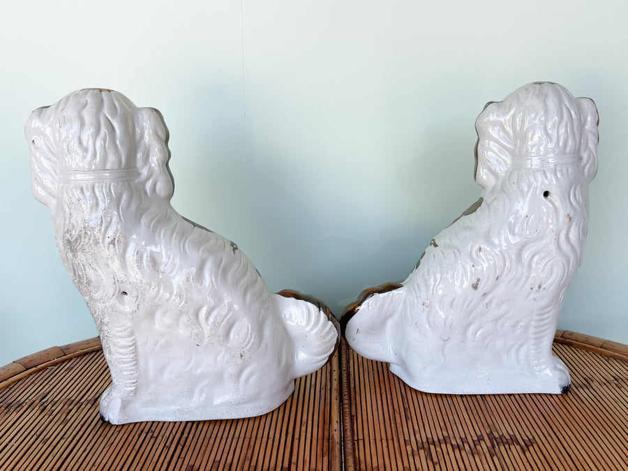 Pair of Dog Figurines