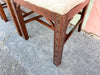 Set of Four Fretwork Dining Chairs
