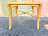 Old Florida Rattan Game Table and Chairs