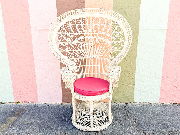 Palm Beach Style Peacock Chair