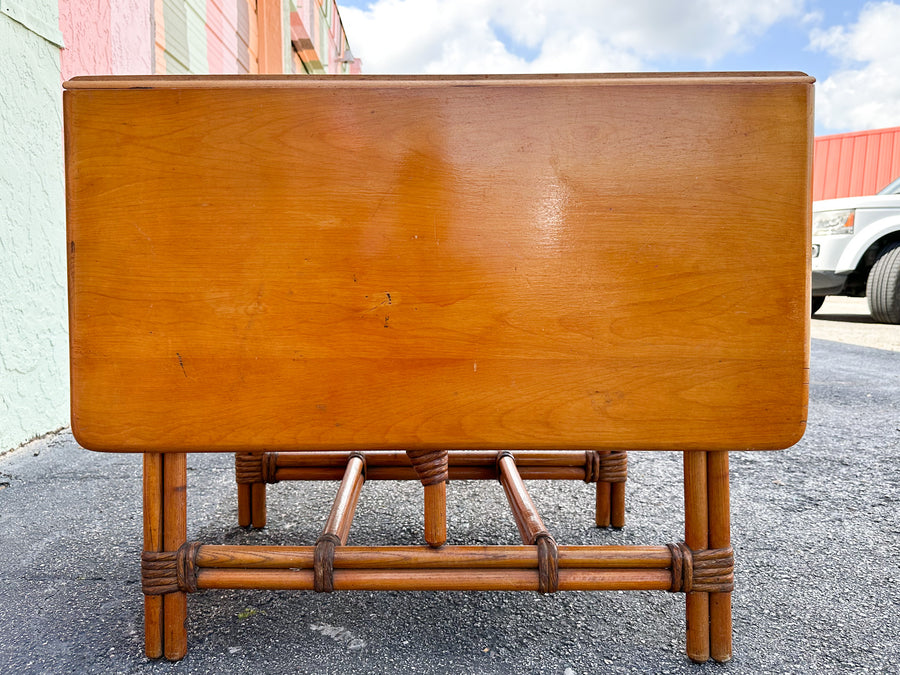 Heywood Wakefield Ashcraft Drop Leaf Dining Table