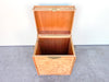 Petite Woven Faux Bamboo Rattan Trunk