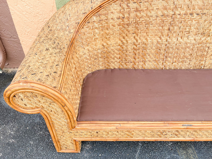 Ralph Lauren Rattan Sofa