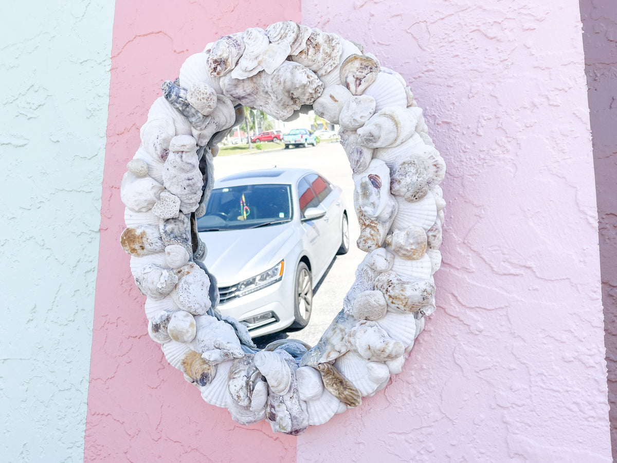 Oyster Shell Mirror