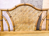 Island Style Woven Rattan King Headboard