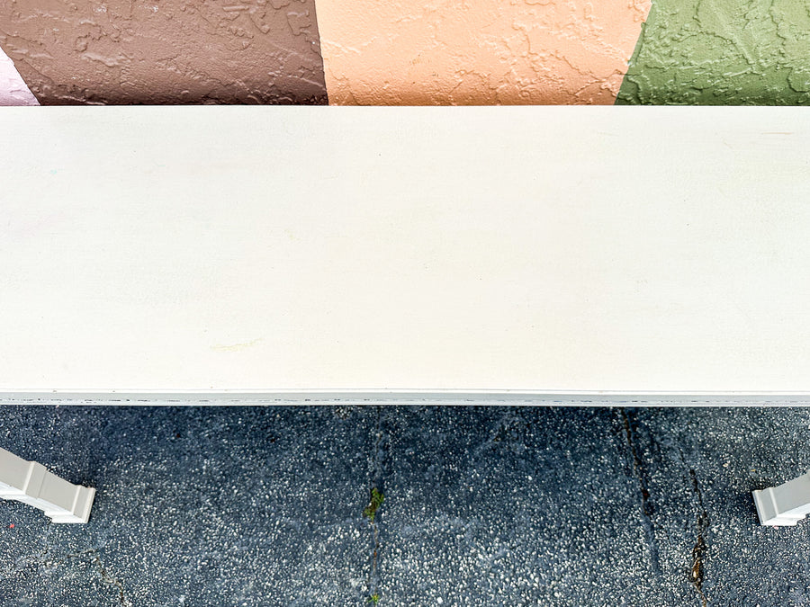 Palm Beach Chic Fretwork Console