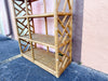 Island Style Rattan Chippendale Etagere