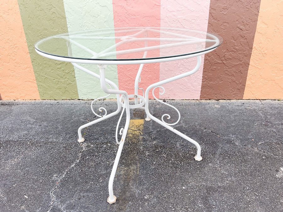 Palm Beach Chic Metal Outdoor Set