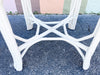 Rattan Chippendale Dining Table