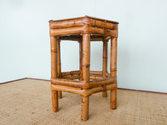 Petite Rattan Pedestal