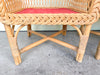 Pair of Bielecky Brothers Braided Rattan Chairs