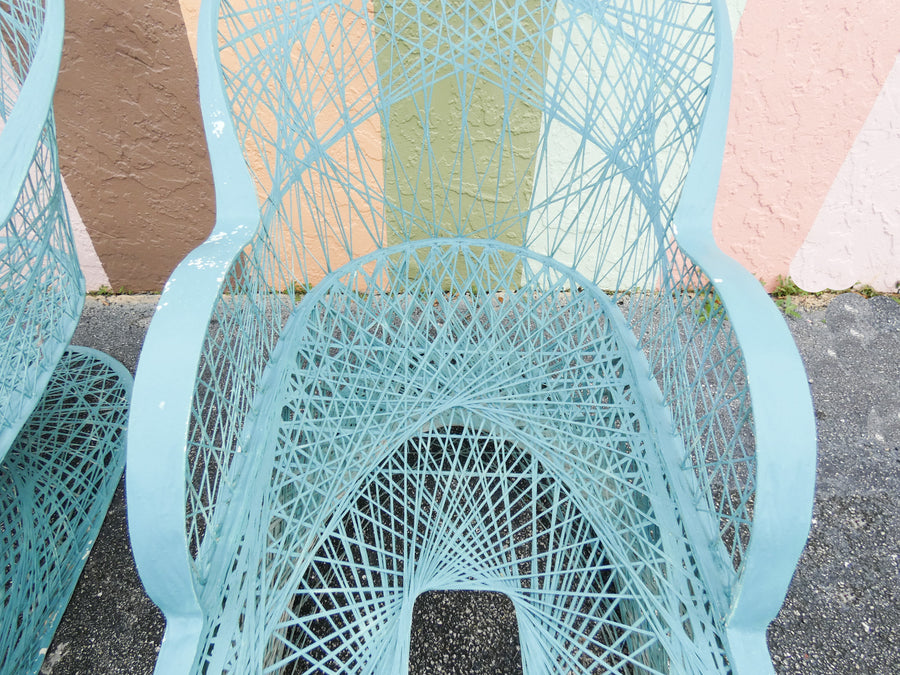 Pair of Fab Webspun Chaises