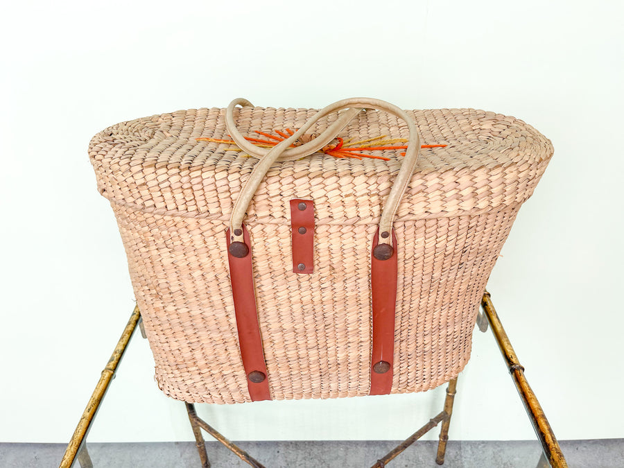 Island Chic Raffia Bag