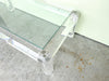 Modern Glam Lucite Coffee Table
