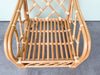 Pair of Rattan Chippendale Lounge Chairs
