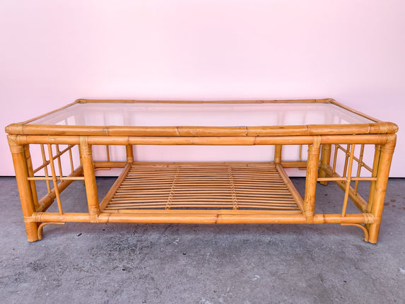 Island Style Rattan Coffee Table