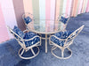 Thomasville Chippendale Metal Outdoor Dining Set