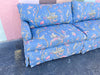 Cornflower Blue Upholstered Sofa
