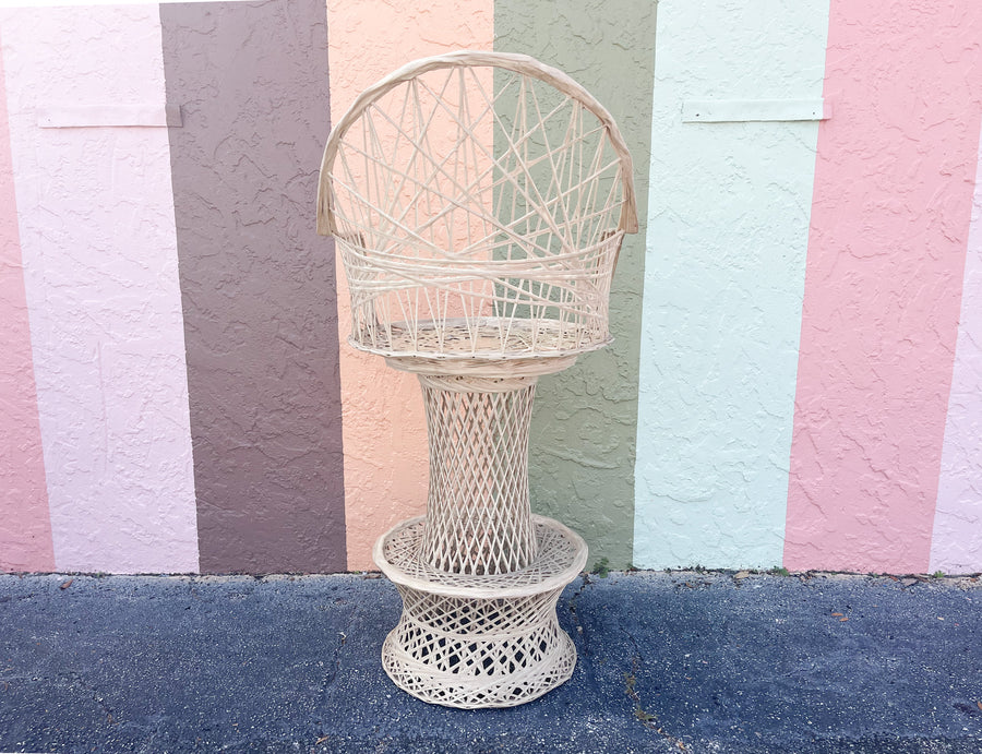 Set of Three Webspun Bar Stools