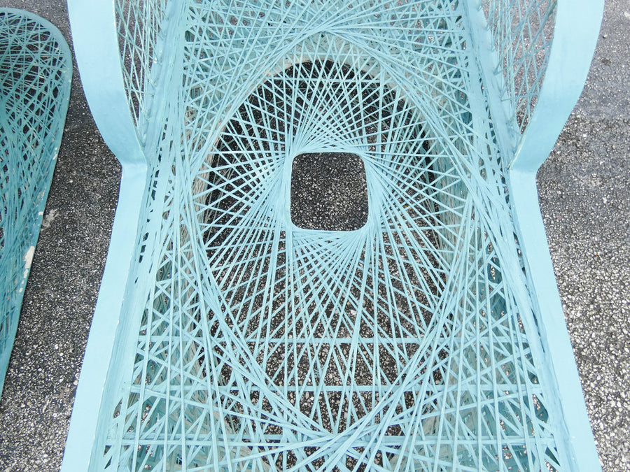 Pair of Fab Webspun Chaises