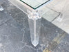 Modern Glam Lucite Dining Table