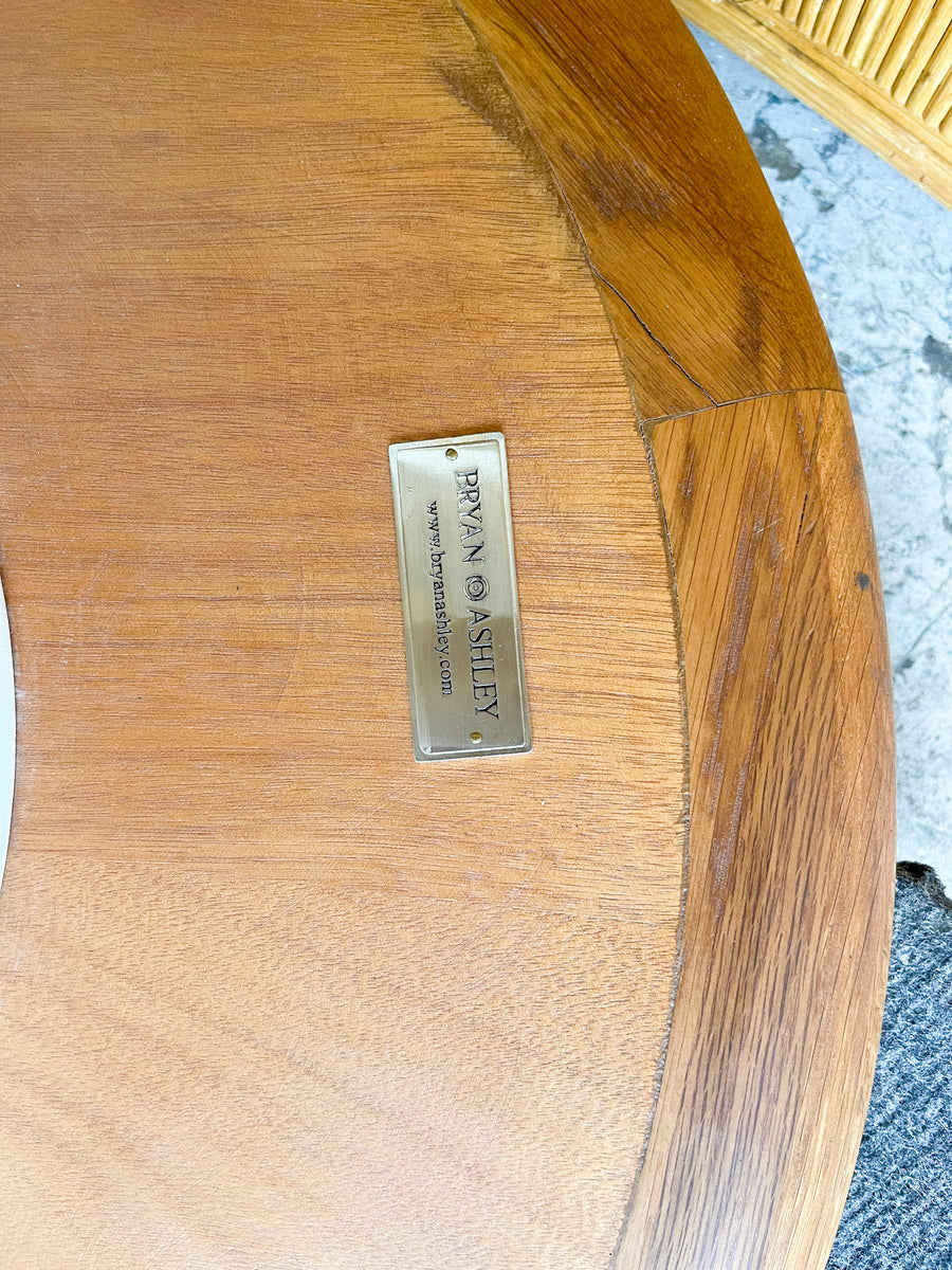 Pair of Modern Peace Sign Tables