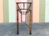 Long Regency Style Faux Bamboo Console