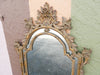 Floral Shell Motif Mirror