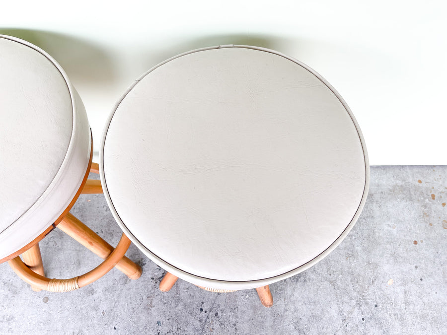 Pair of Old Florida Counter Stools